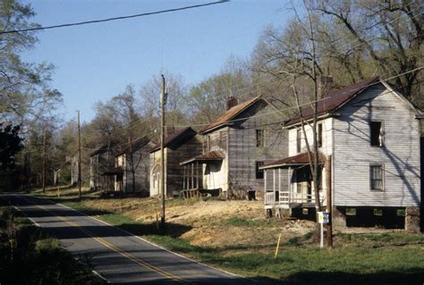 Houses Glencoe Mill Village Glencoe Alamance County North Carolina