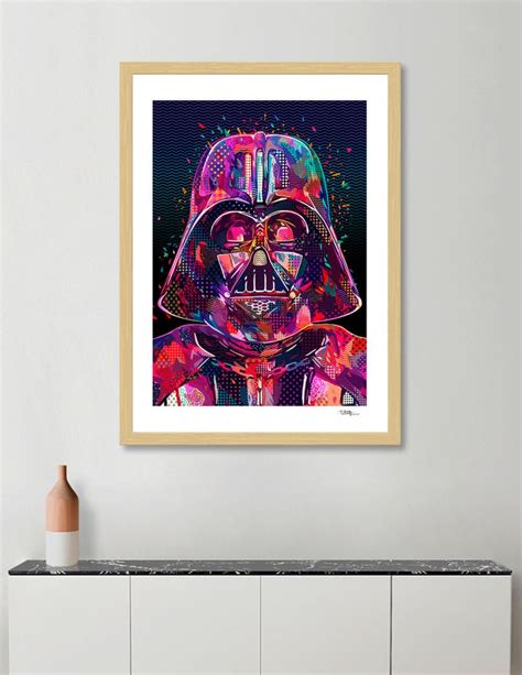 Pop Darth Vader 2 Art Print By Alessandro Pautasso Numbered Edition
