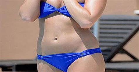 Lydia Bright Proudly Parades Her Half Naked Body In Marbella Bikini