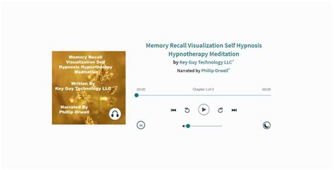 Memory Recall Visualization Self Hypnosis Hypnotherapy Meditation