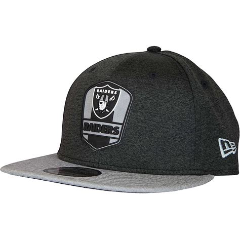 New Era 9fifty Snapback Cap Onfield Road Oakland Raiders Schwarzgrau