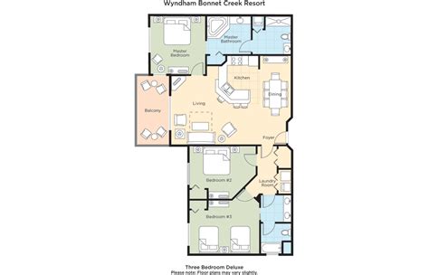 Wyndham Bonnet Creek Floor Plan Floorplansclick