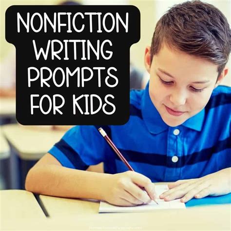 15 Creative Nonfiction Writing Prompts For Kids