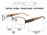 How To Measure Eyeglasses Frame Size