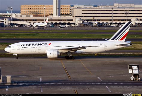 F Gspx Air France Boeing 777 200er At Tokyo Haneda Intl Photo Id