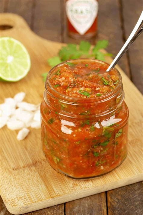 Easy Homemade Salsa | Recipe | Easy homemade salsa, Homemade salsa, Easy homemade salsa recipe