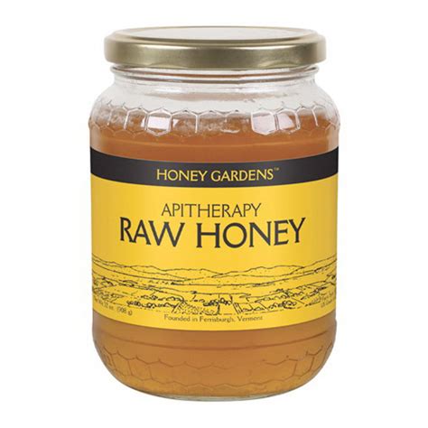 Honey Gardens Apiaries Raw Honey 16 Oz