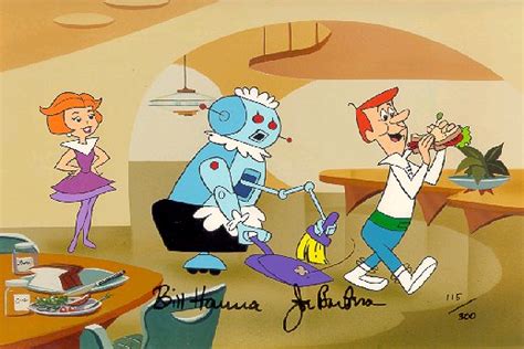 1962 3 The Jetsons Automatic Vacuum Cleaner Hanna Barbera American