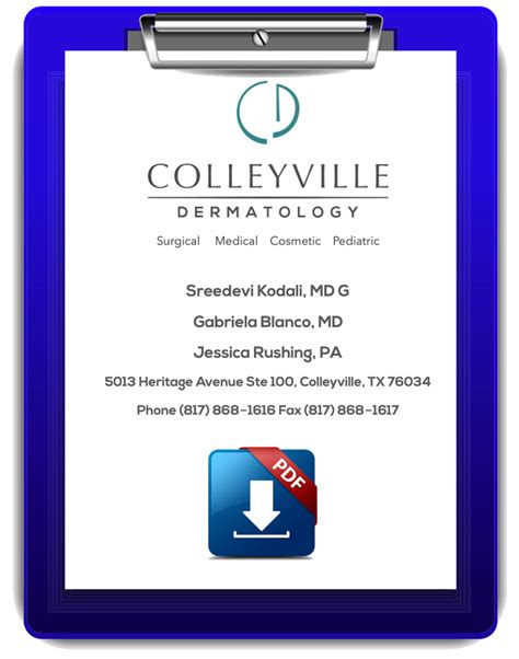 Patient Information Colleyville Dermatology