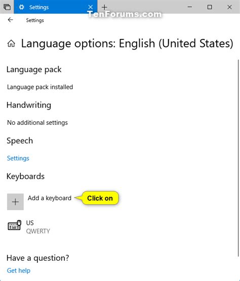 How To Add Keyboard Layouts In Windows 10 Windows 10