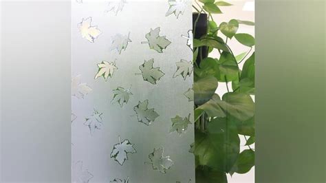 2m45cm Pvc Free Glue Window Film Waterproof Stained Glass Film For
