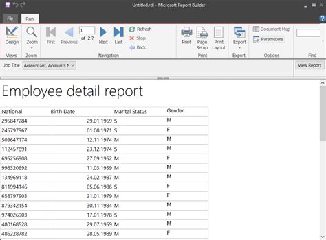 Using Multi Value Parameters In SSRS