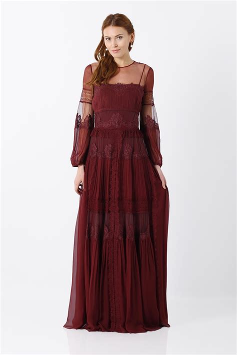 Noleggia Online Lace Dress With Transparencies By Alberta Ferretti Drexcode