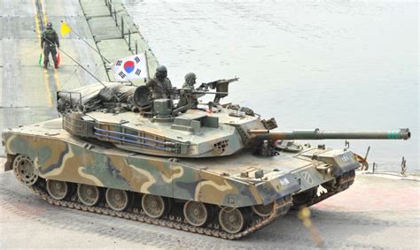 South Korean K1 Main Battle Tank During Military Drill Global