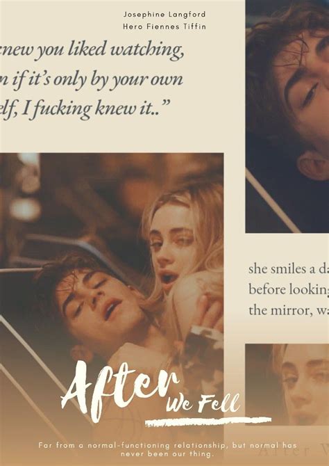Unofficial After We Fell Movie Poster Autumn Quotes Hessa Love Movie