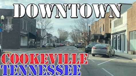 Cookeville Tennessee 4k Downtown Drive Youtube
