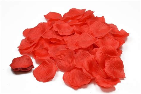 100 Pieces Of Artificial Rose Petals Etsy