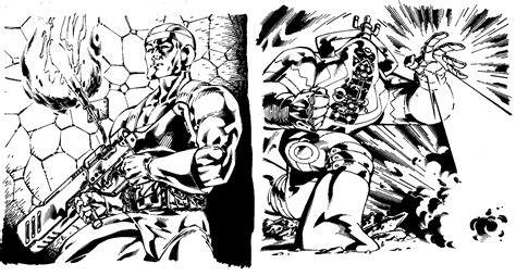Alex Garner Doombots In Mark Irwins Assorted Marvel Pages Comic Art