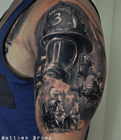 26 Firefighter Sleeve Tattoo Ashburnmaxie