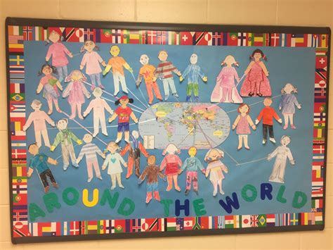 Around The World Bulletin Board World Bulletin Board Bulletin Boards