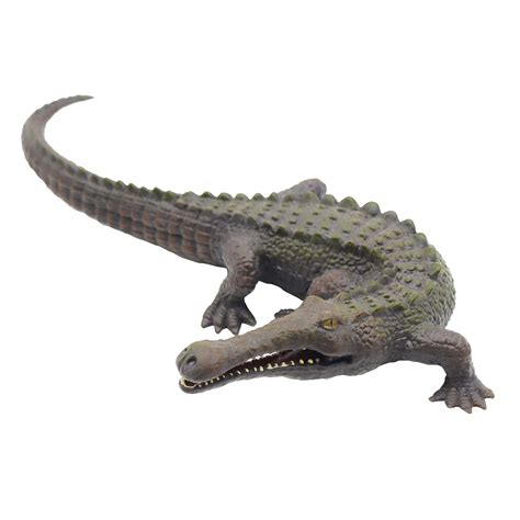 Buy 69 Inch Realistic Crocodile Figure Lifelike Crocodile Black