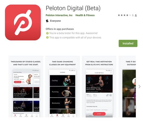 Peloton App Now Available For Android Peloton Buddy