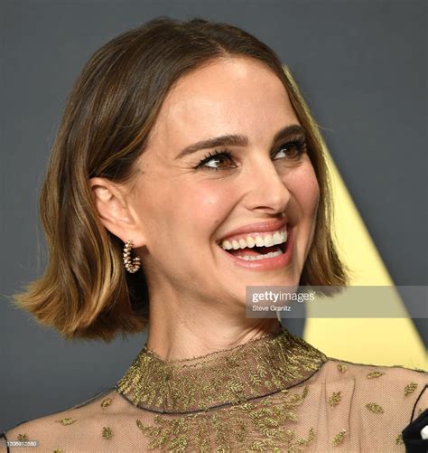 Natalie Portman Poses At The 92nd Annual Academy Awards At Hollywood