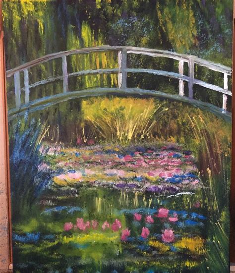 Monets Water Lily Pond With Japanese Bridge My Way Lol