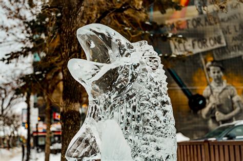 Gallery Ice Sculptures Light Up Downtown Winnipeg Classic107