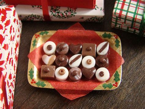 Miniature Dollhouse Food Chocolates Flickr Photo Sharing Polymer