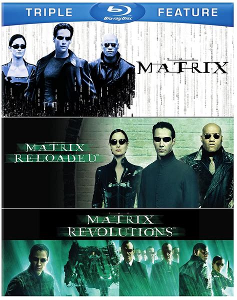 Matrix Matrix Reloaded Matrix Revolutions 3 Blu Ray Edizione