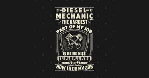 Diesel Mechanic Mechanic The Hardest Diesel Mechanic T Shirt