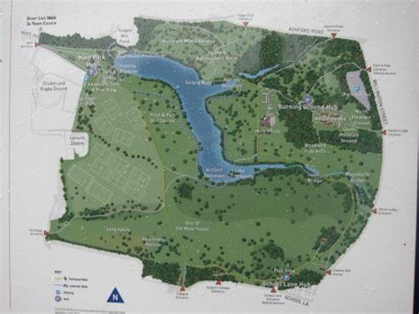 Map Picture Of Mote Park Maidstone Tripadvisor