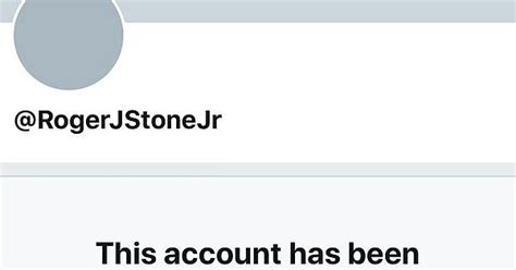 Roger Stones Twitter Account Suspended Imgur