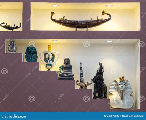 Various Traditional Egyptian Souvenirs Luxor Egypt Editorial Photography Image Of Sale