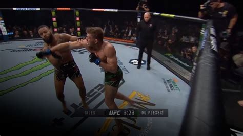 Highlight Dricus Du Plessis Knocks Out Giles UFC UFC