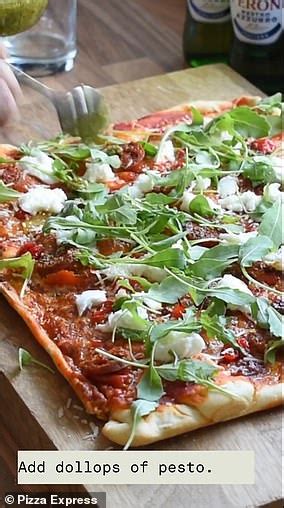 How To Make Your Own Pizza Express Calabrese Daily Mail Online