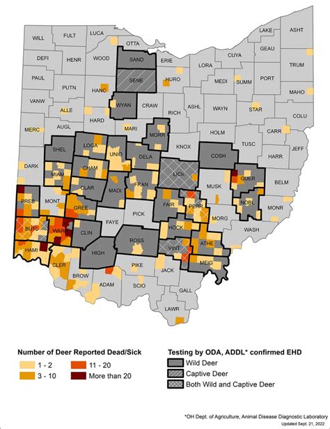 Ehd Update Heavy Reports In Ohio Indiana National Deer Association