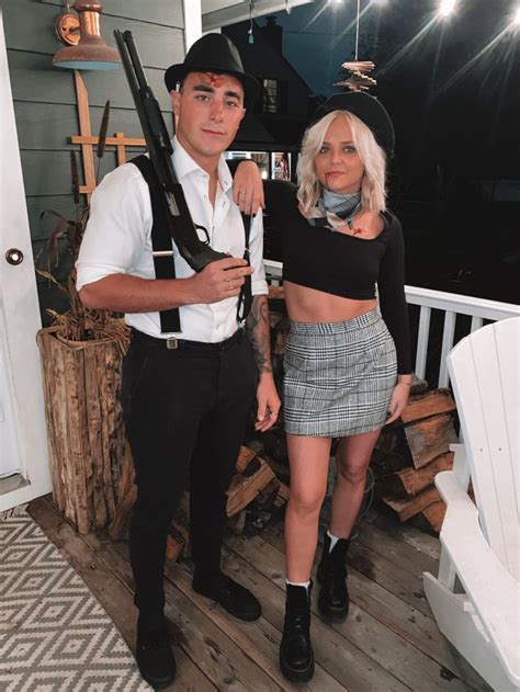 Bonnie Clyde Halloween Costume Couples Halloween Outfits Bonnie