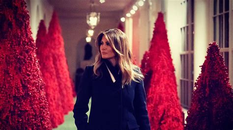 Melania Trump 2021 White House Christmas Pictures