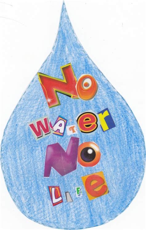How to draw save water.step by step poster on save water. To celebrate World Water Day, we asked school children to ...
