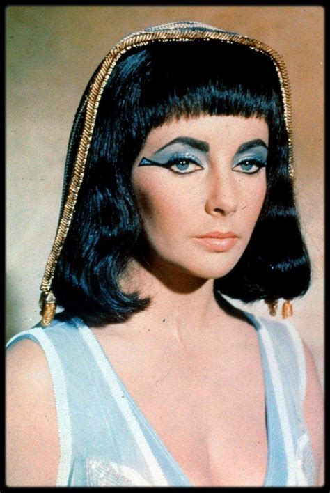 Rare And Beautiful Color Photos Of Elizabeth Taylor Portrayed The Egyptian Queen Cleopatra