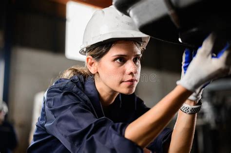 Professional Worker Of Manufacturing Plant Factory Stock Photo Image