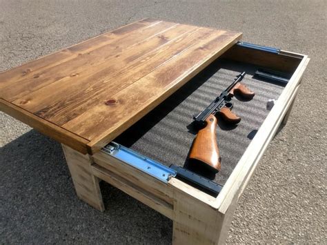 Traditionally, your coffee table should be 12 to 18 inches away from your sofa—any more or less than that will feel uncomfortably close or far. Plans For A Coffee Table Gun Cabinet - Vision Exteriors