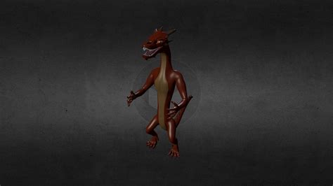 Smawgy Dragon 3d Model By Foxypaws 99b1824 Sketchfab