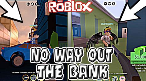 Uphold the law or break the law. NO WAY OUT OF THE BANK!⎜ROBLOX Jailbreak #2 - YouTube