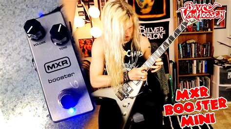 Mxr Booster Mini Demo And Playthrough Youtube
