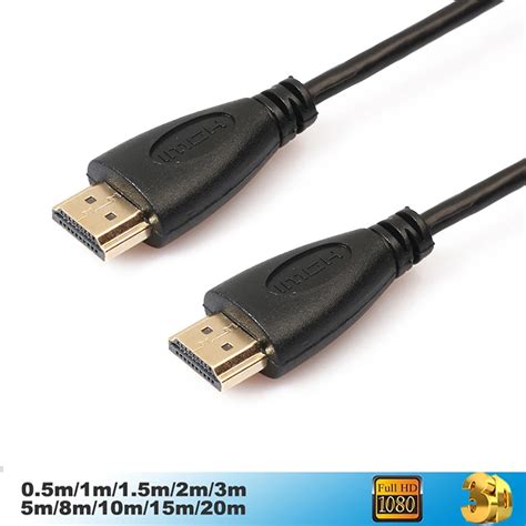 High Speed Hdmi Cable Video Cables Gold Connector 14 1080p 3d Cable