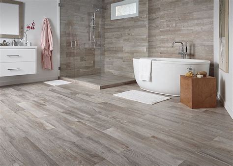 Bathroom floor tile is available in a surprising number of materials. 36" x 6" Farina Bay Oak Porcelain Tile - fullscreen | Wood ...