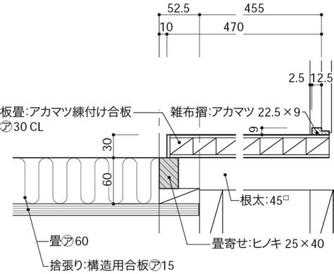 質の高い施工図面を素早く大量にお客様に提供するため、 業界に先駆け、海外の設計事務所との 通信ネットワークを充実させ、 技術者育成に取り組んでまいりました。 現在では、国内外総勢250名の技術者を有しています。 詳しく見る 畳との取り合い | 内部床 | カテゴリー内一覧 | 建築知識研究所